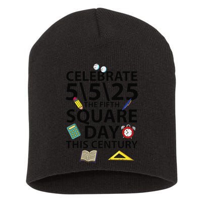 Celebrate 5525  The Fifth Square Root Day This Century Short Acrylic Beanie