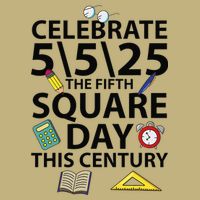 Celebrate 5525  The Fifth Square Root Day This Century Cooling Performance Crew T-Shirt
