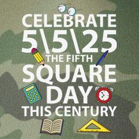 Celebrate 5525  The Fifth Square Root Day This Century Legacy Tie Dye Trucker Hat
