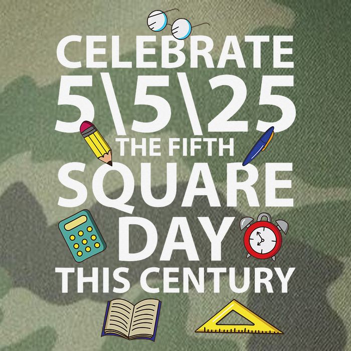 Celebrate 5525  The Fifth Square Root Day This Century Legacy Tie Dye Trucker Hat