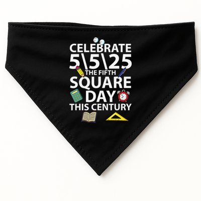 Celebrate 5525  The Fifth Square Root Day This Century USA-Made Doggie Bandana