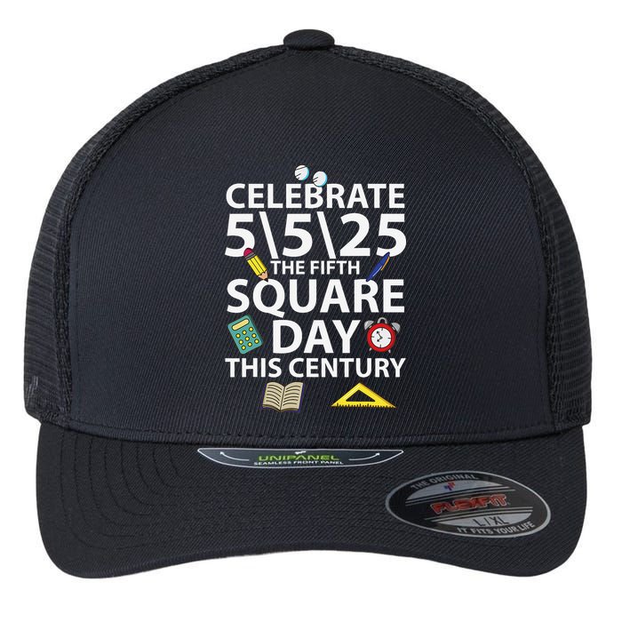 Celebrate 5525  The Fifth Square Root Day This Century Flexfit Unipanel Trucker Cap
