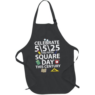 Celebrate 5525  The Fifth Square Root Day This Century Full-Length Apron With Pockets