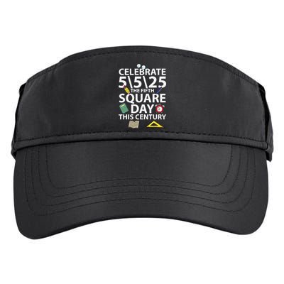 Celebrate 5525  The Fifth Square Root Day This Century Adult Drive Performance Visor