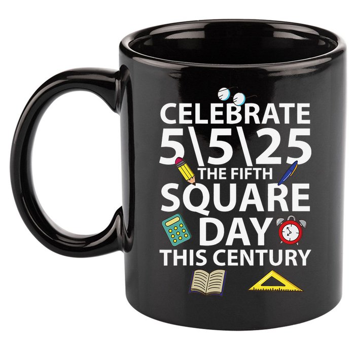 Celebrate 5525  The Fifth Square Root Day This Century 11oz C Handle Ceramic Mug