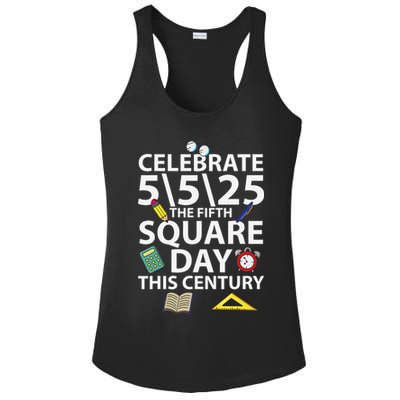 Celebrate 5525  The Fifth Square Root Day This Century Ladies PosiCharge Competitor Racerback Tank