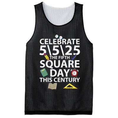Celebrate 5525  The Fifth Square Root Day This Century Mesh Reversible Basketball Jersey Tank