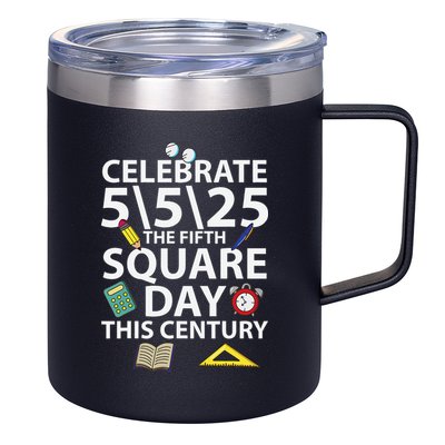 Celebrate 5525  The Fifth Square Root Day This Century 12oz Stainless Steel Coffee Mug