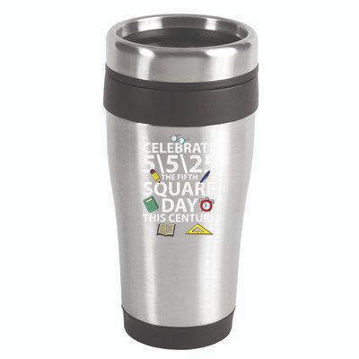 Celebrate 5525  The Fifth Square Root Day This Century 16oz Travel Tumbler