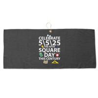 Celebrate 5525  The Fifth Square Root Day This Century Large Microfiber Waffle Golf Towel