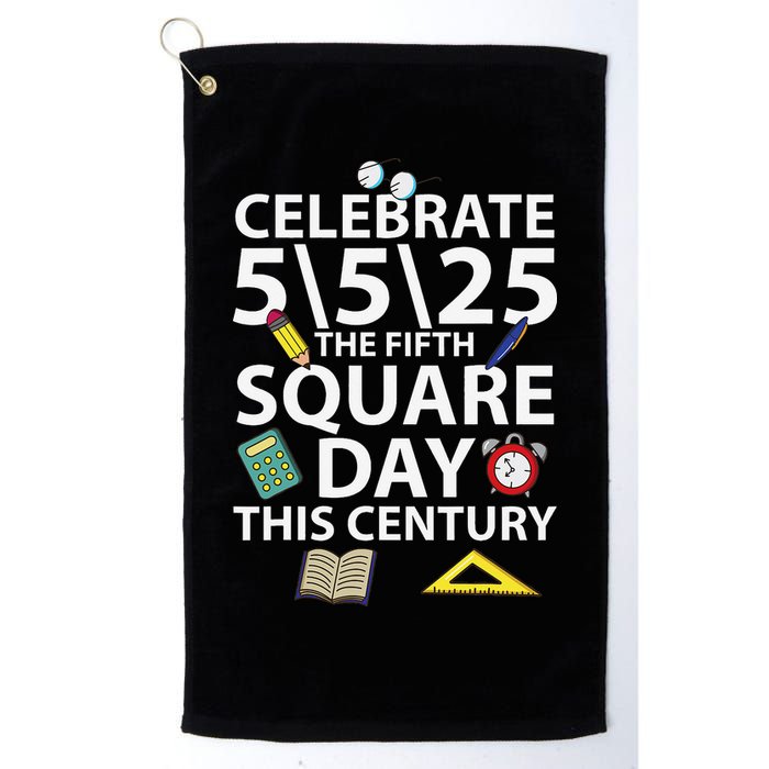 Celebrate 5525  The Fifth Square Root Day This Century Golf Towel