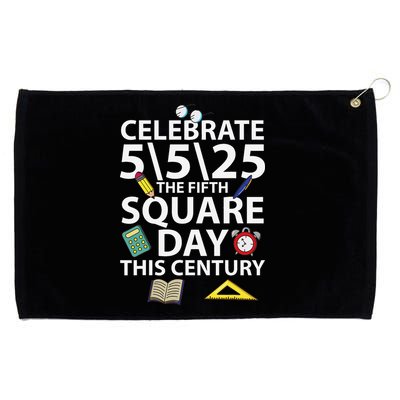 Celebrate 5525  The Fifth Square Root Day This Century Grommeted Golf Towel