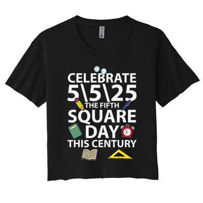Celebrate 5525  The Fifth Square Root Day This Century Crop Top