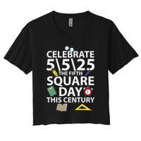 Celebrate 5525  The Fifth Square Root Day This Century Crop Top