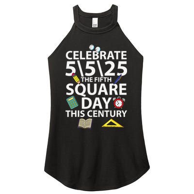 Celebrate 5525  The Fifth Square Root Day This Century Women's Perfect Tri Rocker Tank