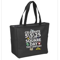 Celebrate 5525  The Fifth Square Root Day This Century Zip Tote Bag