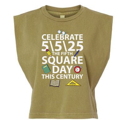 Celebrate 5525  The Fifth Square Root Day This Century Garment-Dyed Women's Muscle Tee