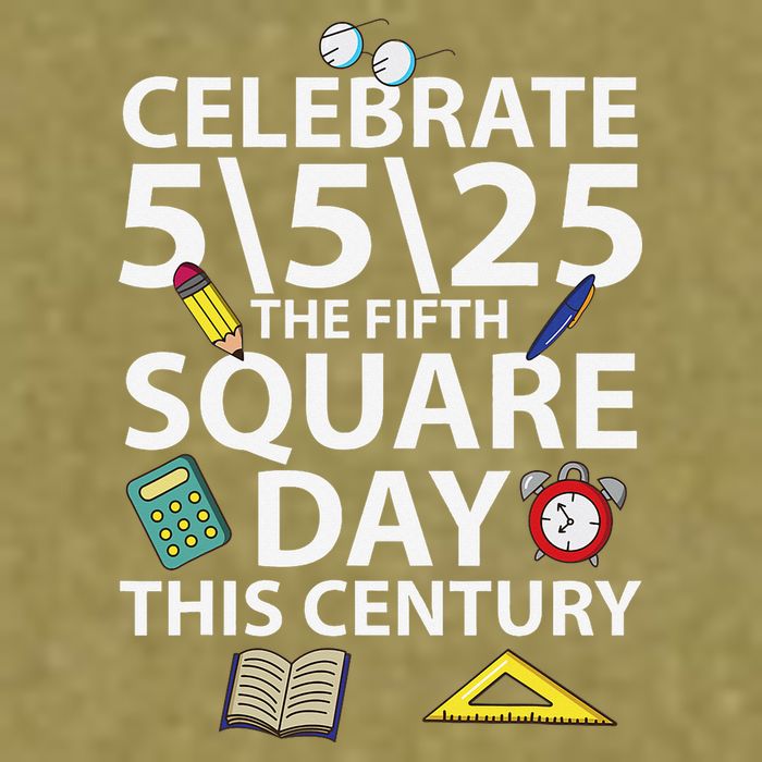 Celebrate 5525  The Fifth Square Root Day This Century Garment-Dyed Women's Muscle Tee