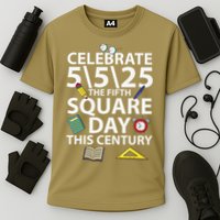 Celebrate 5525  The Fifth Square Root Day This Century Performance Shirt