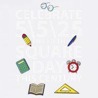 Celebrate 5525  The Fifth Square Root Day This Century Garment-Dyed Sweatshirt