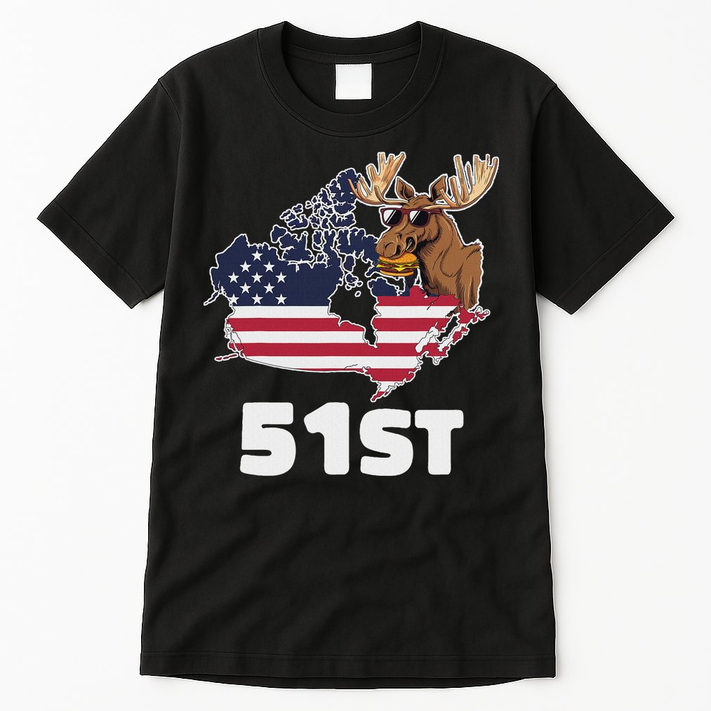 Canada 51st Us State Funny United States Buying Canada Tall T-Shirt