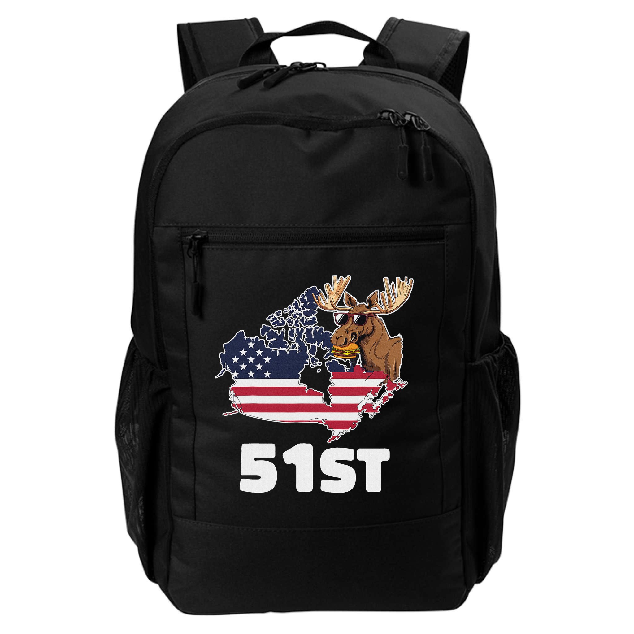 Canada 51st Us State Funny United States Buying Canada Backpack
