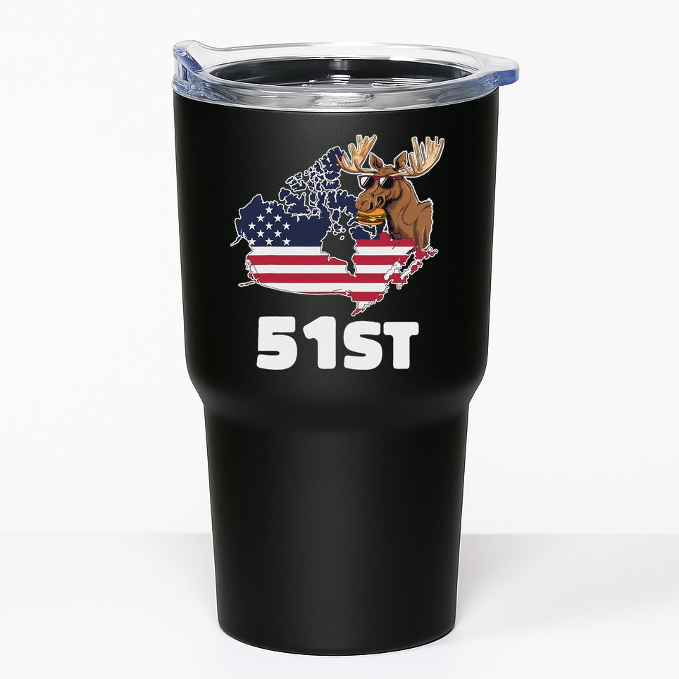 Canada 51st Us State Funny United States Buying Canada Tumbler