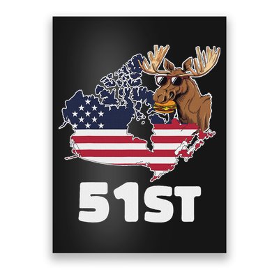 Canada 51st Us State Funny United States Buying Canada Poster
