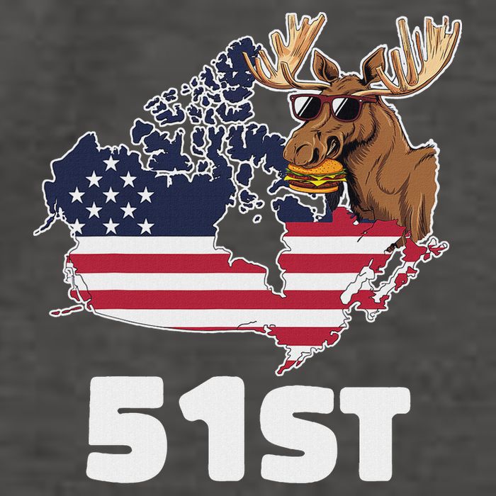 Canada 51st Us State Funny United States Buying Canada Vector Backpack