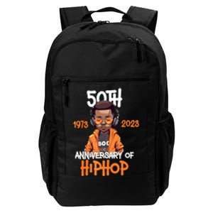 Celebration 50 Years Hip Hop 50th Anniversary Hip Hop Gift Daily Commute Backpack