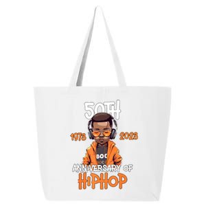 Celebration 50 Years Hip Hop 50th Anniversary Hip Hop Gift 25L Jumbo Tote