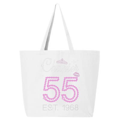 Chapter 55 Years Est 1968 55th Birthday For Womens 25L Jumbo Tote