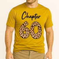 Chapter 60 Anniversary Leopard 60th Birthday Party Crew Cooling Performance Crew T-Shirt