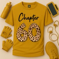 Chapter 60 Anniversary Leopard 60th Birthday Party Crew Cooling Performance Crew T-Shirt