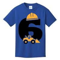  6th Birthday Construction Gift For Birthday Boy Kids T-Shirt