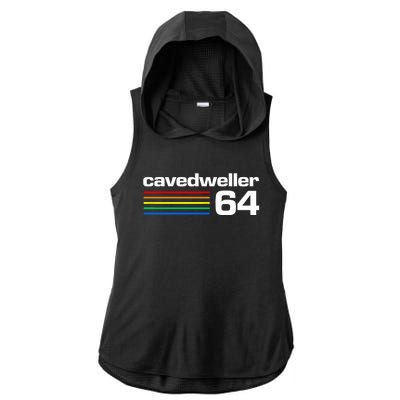 Cavedweller 64 Ladies PosiCharge Tri-Blend Wicking Draft Hoodie Tank