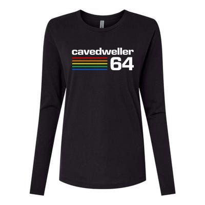 Cavedweller 64 Womens Cotton Relaxed Long Sleeve T-Shirt