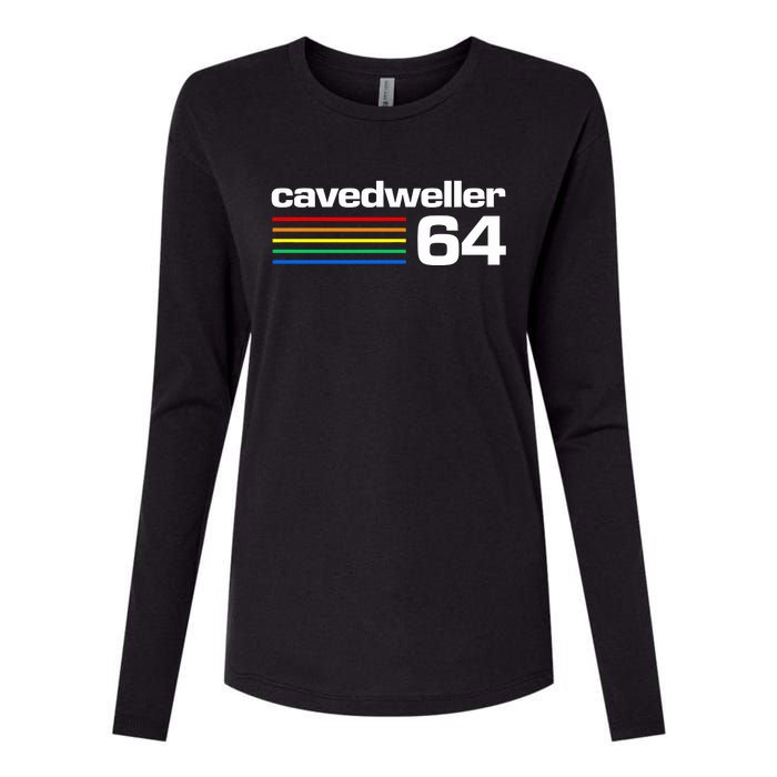 Cavedweller 64 Womens Cotton Relaxed Long Sleeve T-Shirt