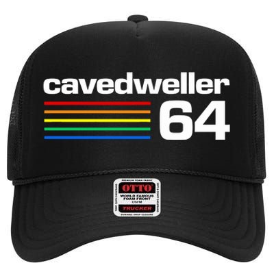 Cavedweller 64 High Crown Mesh Back Trucker Hat