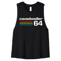 Cavedweller 64 Women's Racerback Cropped Tank