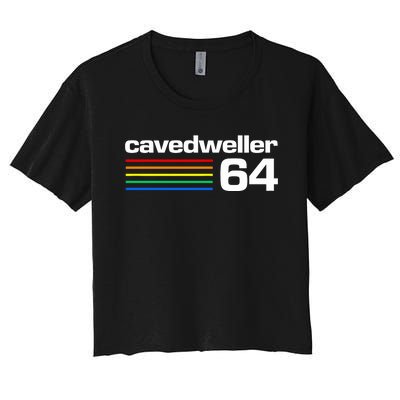 Cavedweller 64 Women's Crop Top Tee