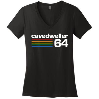 Cavedweller 64 Women's V-Neck T-Shirt