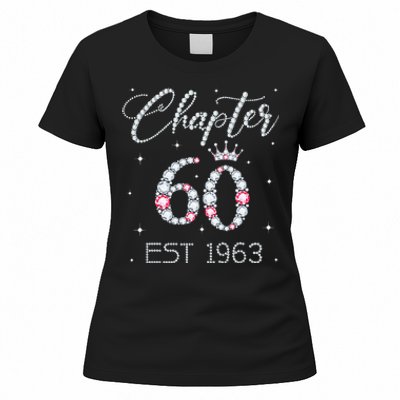 Chapter 60 EST 1963 60Th Birthday Gift For Women Ladies Women's T-Shirt