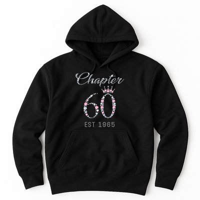Chapter 60 EST 1965 60Th Birthday Present Hoodie