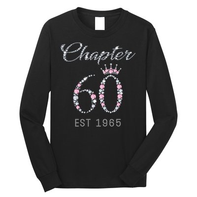 Chapter 60 EST 1965 60Th Birthday Present Long Sleeve Shirt