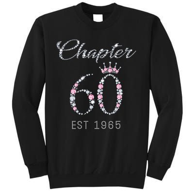 Chapter 60 EST 1965 60Th Birthday Present Sweatshirt