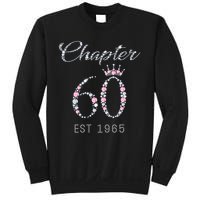 Chapter 60 EST 1965 60Th Birthday Present Sweatshirt