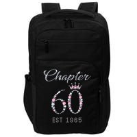 Chapter 60 EST 1965 60Th Birthday Present Impact Tech Backpack