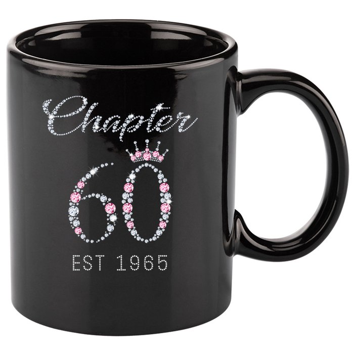 Chapter 60 EST 1965 60Th Birthday Present 11oz C Handle Ceramic Mug