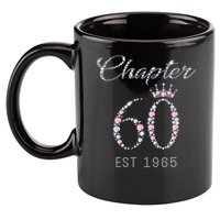 Chapter 60 EST 1965 60Th Birthday Present 11oz C Handle Ceramic Mug